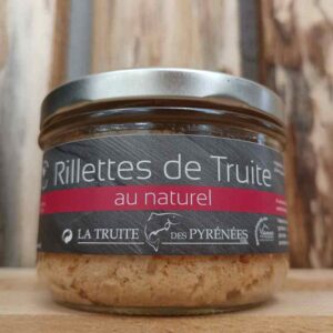 Rillettes de truite la truite des Pyrénées