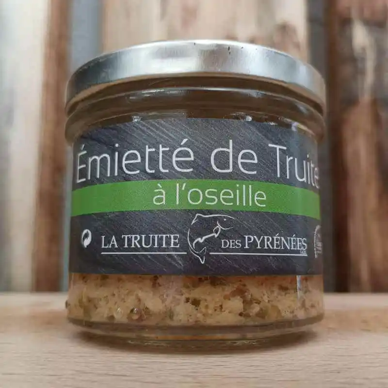 truite oseille conserve