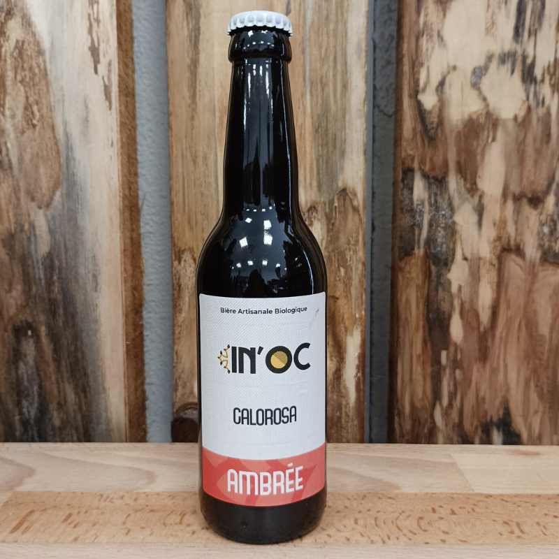 Bière ambrée bio – Brasserie In’oc