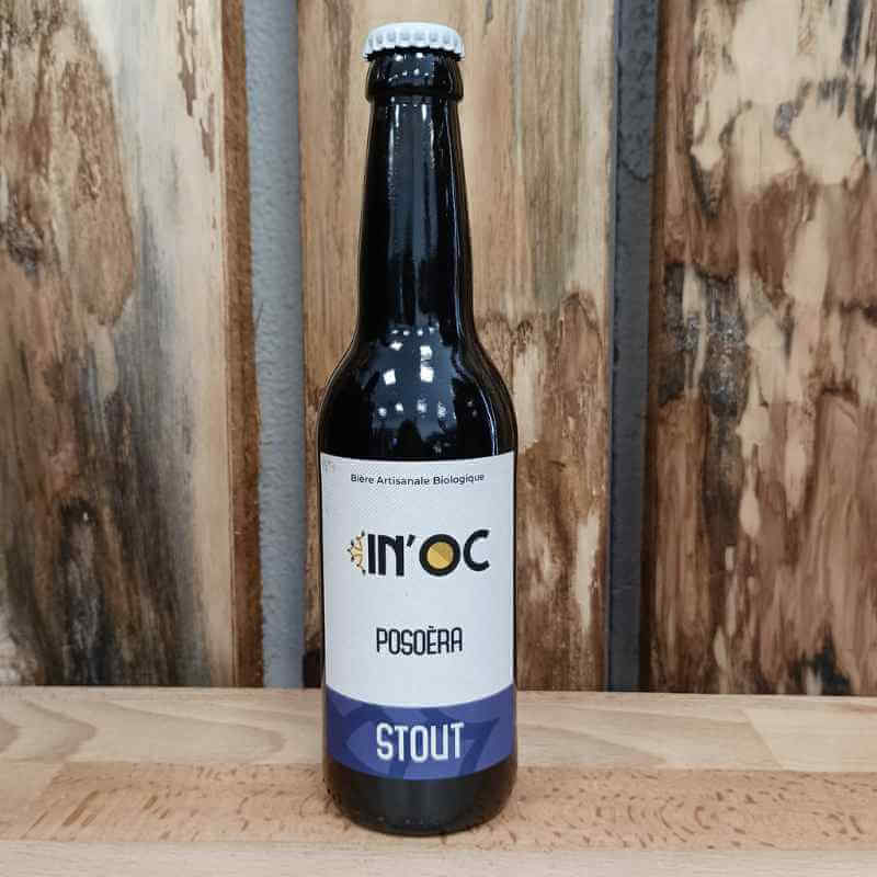Bière stout bio Brasserie In'Oc