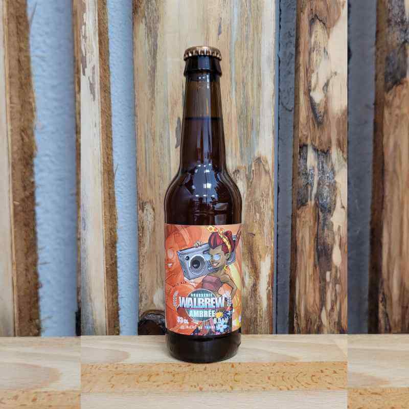 Bière ambrée Brasserie Walbrew