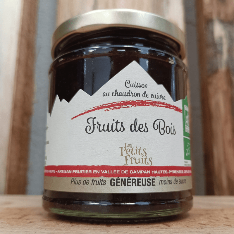 Confiture Fruits des bois bio