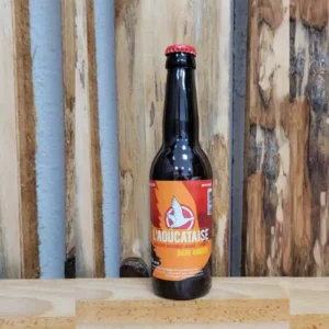 Bière ambrée Brasserie Aoucataise