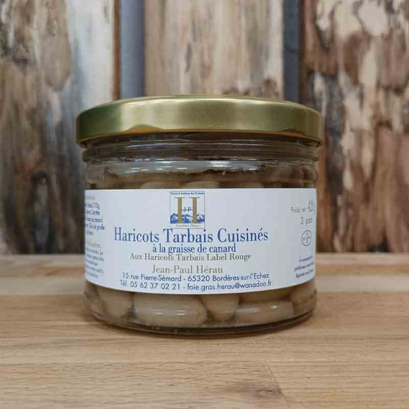 Haricots tarbais cuisinés