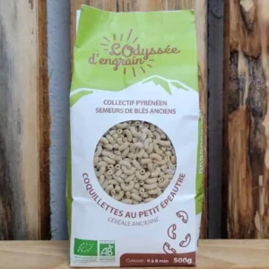 Coquillettes au Petit Epeautre Bio