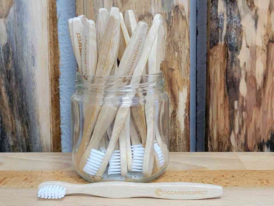 Brosse à dents en bambou - Enfant