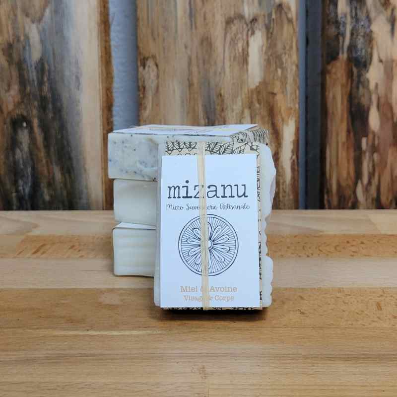 Savon Miel & Avoine // Sans huile essentielle
