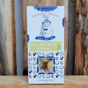 Sablés zeste de citron bio