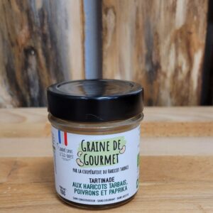 Tartinade tarbais poivron